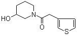 1-(3-Hydroxy-piperidin-1-yl)-2-thiophen-3-yl-ethanone Structure,916791-32-7Structure