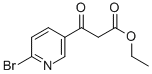 Ethyl 3-(6-bromo-3-pyridinyl)-3-oxopropanoate Structure,916791-37-2Structure