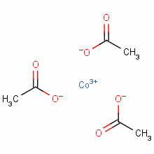 Cobalt triacetate Structure,917-69-1Structure