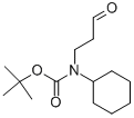 Tert-butyl cyclohexyl(3-oxopropyl)carbamate Structure,917021-59-1Structure