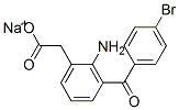 2-Amino-3-(4-bromobenzoyl)phenylacetic acid sodium Structure,91714-93-1Structure