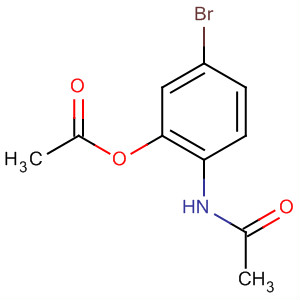 2-Acetamido-5-bromophenyl acetate Structure,91715-77-4Structure