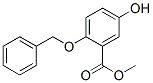 2-Benzyloxy-5-hydroxy-benzoic acid methyl ester Structure,91738-30-6Structure