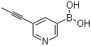 5-(Prop-1-ynyl)pyridin-3-ylboronic acid Structure,917471-30-8Structure