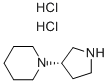 Piperidine, 1-[(3s)-3-pyrrolidinyl]-, hydrochloride Structure,917505-12-5Structure