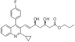 Pitavastatin propyl ester Structure,917752-49-9Structure