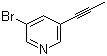 3-Bromo-5-(prop-1-ynyl)pyridine Structure,917772-69-1Structure