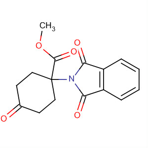 Methyl 4-oxo-1-(1,3-dioxoisoindolin-2-yl)cyclohexanecarboxylate Structure,917887-36-6Structure