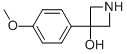 3-[4-Methoxyphenyl]azetidin-3-ol Structure,917899-26-4Structure
