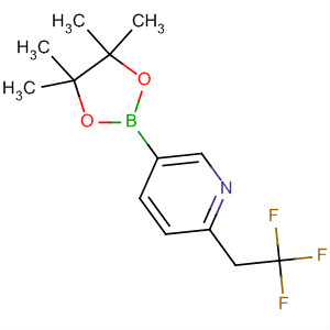 2-(2,2,2-Trifluoroethyl)pyridine-5-boronic acid pinacol ester Structure,917969-86-9Structure