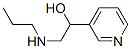 2-Propylamino-1-pyridin-3-yl-ethanol Structure,91800-29-2Structure