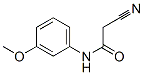 2-Cyano-n-(3-methoxy-phenyl)-acetamide Structure,91818-29-0Structure