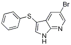 1H-pyrrolo[2,3-b]pyridine, 5-bromo-3-(phenylthio)- Structure,918511-67-8Structure