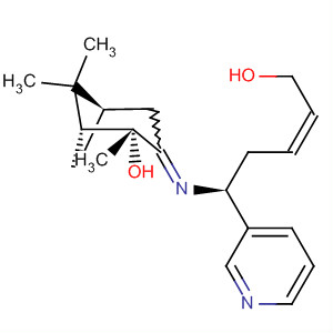 (1R,2r,5r)-3-[[(1s,3z)-5-hydroxy-1-(3-pyridinyl)-3-penten-1-yl]imino]-2,6,6-trimethyl-bicyclo[3.1.1]heptan-2-ol Structure,918625-35-1Structure