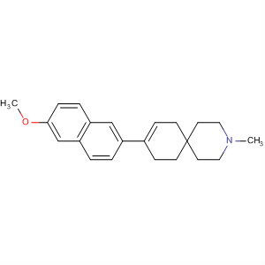 9-(6-methoxy-naphthalen-2-yl)-3-methyl-3-aza-spiro[5.5]undec-8-ene Structure,918650-97-2Structure