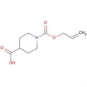 N-allyloxycarbonyl-4-piperidincarboxylic acid Structure,91871-30-6Structure