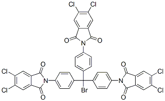 4,4,4-Tris(4,5-dichlorophthalimido)trityl bromide Structure,91898-93-0Structure