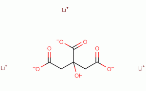 Lithium citrate Structure,919-16-4Structure