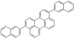 3,10-Di-2-naphthalenyl-perylene Structure,919089-75-1Structure