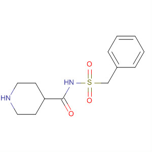 N-(benzylsulfonyl)-piperidine-4-carboxamide Structure,919354-21-5Structure