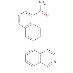 6-(5-Isoquinolinyl)-1-naphthalenecarboxamide Structure,919363-03-4Structure