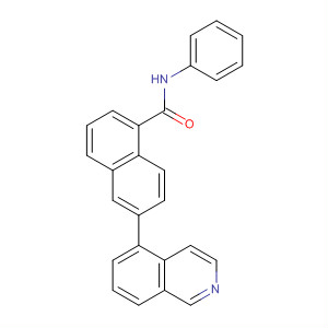 6-(5-Isoquinolinyl)-n-phenyl-1-naphthalenecarboxamide Structure,919363-06-7Structure