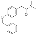 2-(4-Benzyloxy-phenyl)-n,n-dimethyl-acetamide Structure,919475-15-3Structure