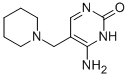 6-Amino-5-(1-piperidinylmethyl)-2(1H)-pyrimidinone Structure,919524-55-3Structure