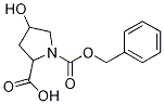 4-Hydroxy-pyrrolidine-1,2-dicarboxylic acid 1-benzyl ester Structure,91958-67-7Structure