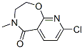 Pyrido[3,2-f]-1,4-oxazepin-5(2H)-one, 8-chloro-3,4-dihydro-4-methyl- Structure,919788-59-3Structure