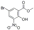 Methyl 5-bromo-2-hydroxy-3-nitrobenzenecarboxylate Structure,91983-31-2Structure