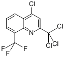 4-Chloro-2-trichloromethyl-8-trifluoromethyl-quinoline Structure,91991-76-3Structure