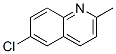 6-Chloro-2-methylquinoline Structure,92-46-6Structure