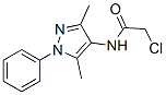 2-Chloro-n-(3,5-dimethyl-1-phenyl-1H-pyrazol-4-yl)acetamide Structure,92026-64-7Structure