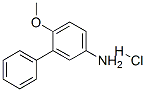 3-Phenyl-4-methoxyaniline hydrochloride Structure,92028-21-2Structure