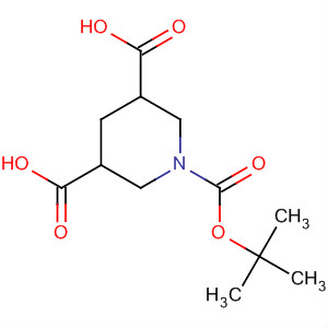 1-(Tert-butoxycarbonyl)piperidine-3,5-dicarboxylic acid Structure,920297-39-8Structure