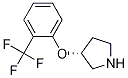 Pyrrolidine, 3-[2-(trifluoromethyl)phenoxy]-, (3r)- Structure,921606-29-3Structure