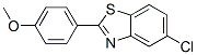 5-Chloro-2-(4-methoxyphenyl)benzo[d]thiazole Structure,92161-46-1Structure