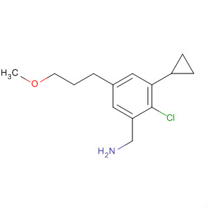 N-({2-chloro-5-[3-(methyloxy)propyl]phenyl}methyl)cyclopropanamine Structure,921630-22-0Structure