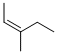 Cis-3-Methyl-2-pentene Structure,922-62-3Structure