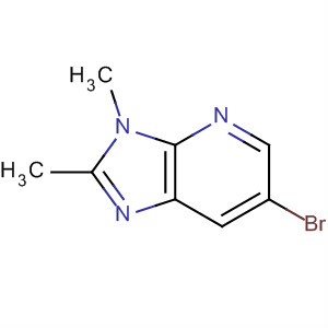 6-Bromo-1,2-dimethylimidazo[4,5-b]pyridine Structure,92260-32-7Structure