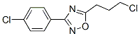 3-(4-Chlorophenyl)-5-(3-chloropropyl)-1,2,4-oxadiazole Structure,92286-43-6Structure