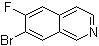 7-Bromo-6-fluoroisoquinoline Structure,923022-40-6Structure