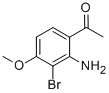 1-(2-Amino-3-bromo-4-methoxyphenyl)ethanone Structure,923289-30-9Structure