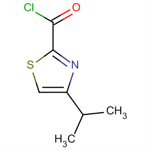 4-Isopropylthiazole-2-carbonyl chloride Structure,923289-59-2Structure