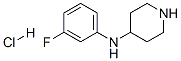 4-(3-Fluorophenylamino)-piperidine hcl Structure,923565-91-7Structure