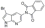 1H-isoindole-1,3(2h)-dione, 2-(3-bromo-1h-pyrrolo[2,3-b]pyridin-5-yl)- Structure,923583-84-0Structure