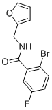 N-(furan-2-ylmethyl)2-bromo-5-fluorobenzamide Structure,923722-86-5Structure