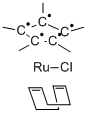 Chloro(1,5-cyclooctadiene)(pentamethylcyclopentadienyl)ruthenium(II) Structure,92390-26-6Structure