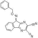 9-[(Phenylmethoxy)imino]-9H-Indeno[1,2-b]pyrazine-2,3-dicarbonitrile Structure,924296-18-4Structure